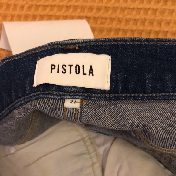 NWT Pistola Lennon High Rise Raw Hem Crop Bootcut Jeans - Picture 9 of 12